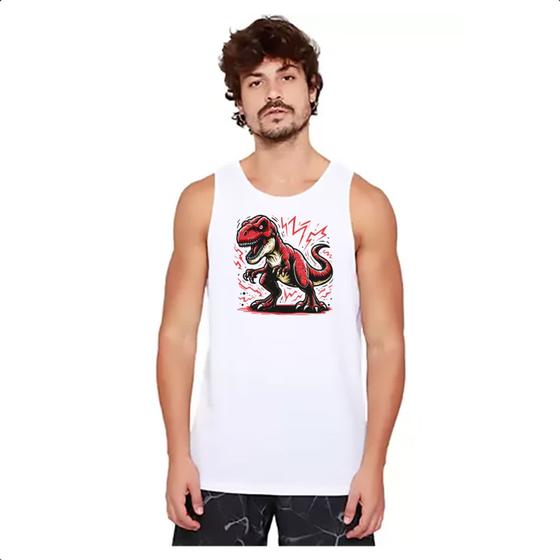 Imagem de Camiseta Regata T-Rex eletrico