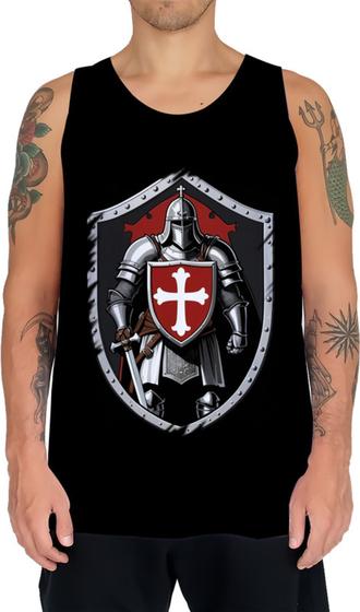 Imagem de Camiseta Regata Templário Medieval Cruzadas 1