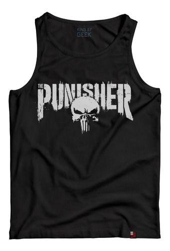 Imagem de Camiseta Regata The Punisher Camisa Justiceiro Série