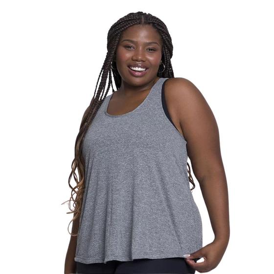 Imagem de Camiseta Regata Treino Selene Plus Size Casual Esportivo Cod. 24945