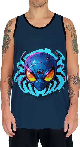 Imagem de Camiseta Regata Tshirt Animais Cyberpunk Aranha Artrópode