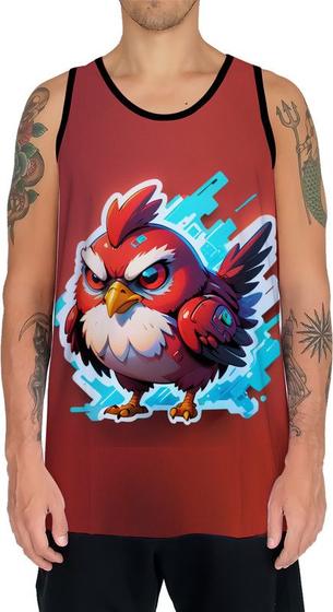 Imagem de Camiseta Regata Tshirt Animais Cyberpunk Aves Passáros HD 1