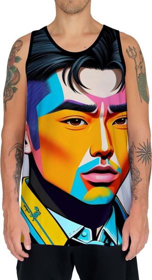 Imagem de Camiseta Regata Tshirt K-pop Moda Coreana Pop Art Ásia 3