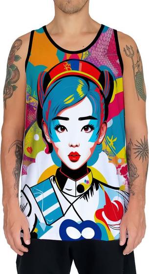 Imagem de Camiseta Regata Tshirt K-pop Moda Coreana Pop Art Ásia 7