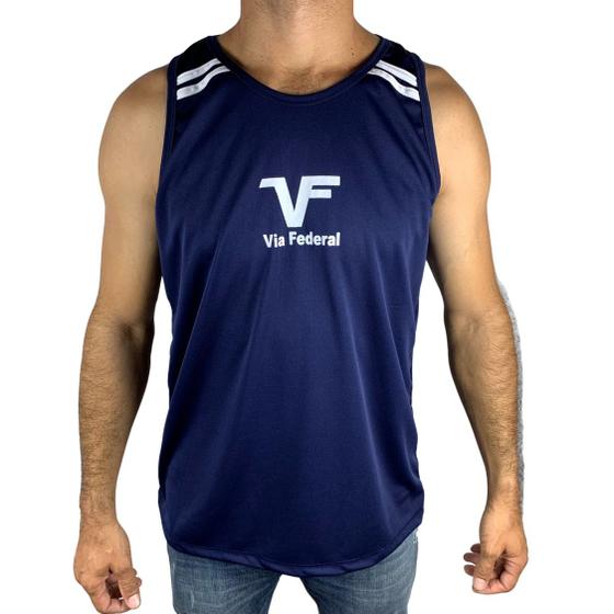 Imagem de Camiseta Regata Via Federal Camiseta Dry Fit Fitness