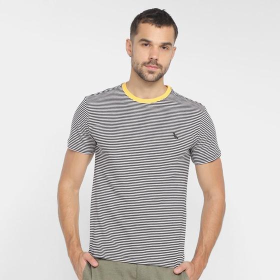 Imagem de Camiseta Reserva Listradinho Color Masculina