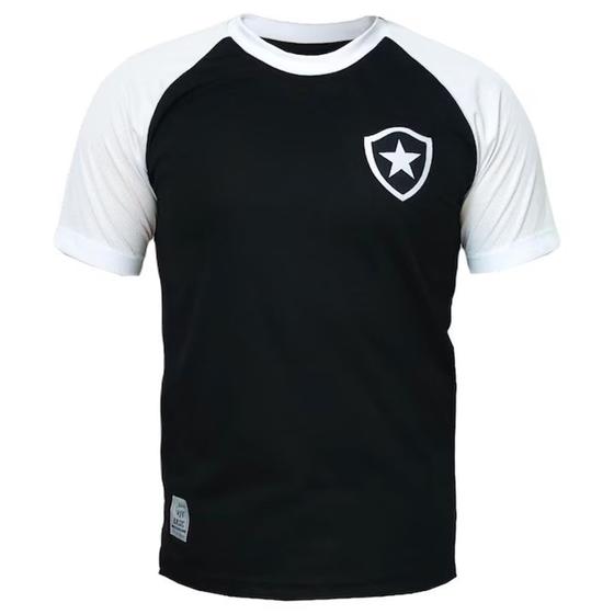 Imagem de Camiseta  Retrô Mania Botafogo 1962 Home Masculino - Preto e Branco