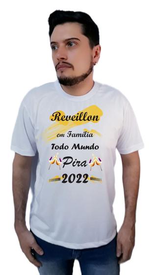 Imagem de Camiseta réveillon 2022 branca