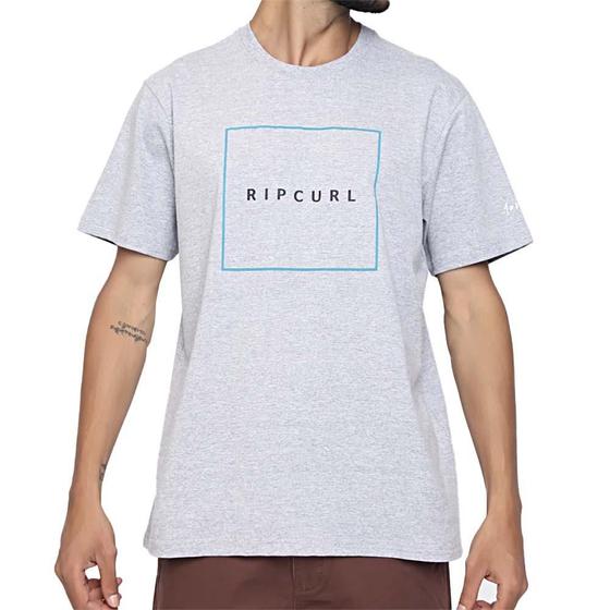 Imagem de Camiseta Rip Curl Gabe Tee Masculina Cinza Claro