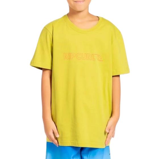 Imagem de Camiseta Rip Curl New Icon Washed Lime