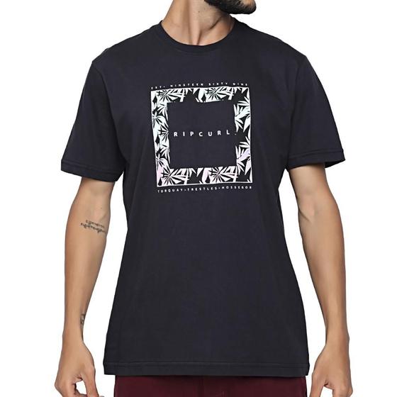 Imagem de Camiseta Rip Curl Tropic Logo Filter SM23 Masculina Preto