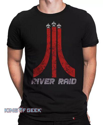Imagem de Camiseta River Raid Atari Camisa Geek Games Clássicos Retrô