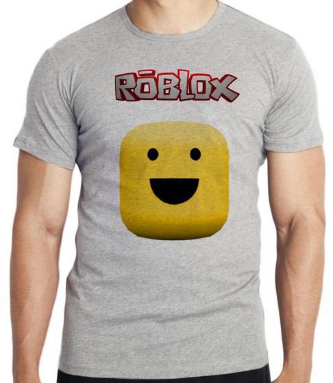 Imagem de Camiseta Roblox Carinha Blusa criança infantil juvenil adulto camisa todos tamanhos