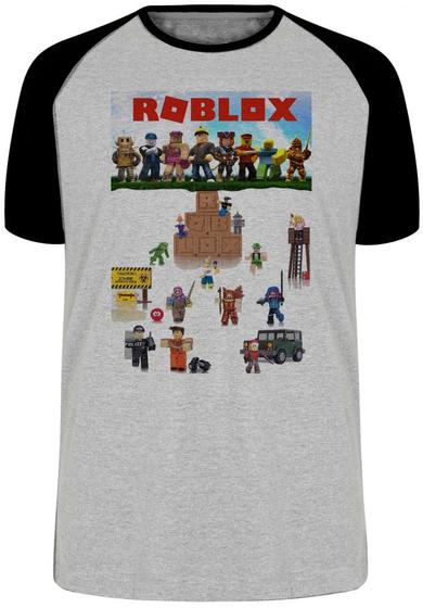 Imagem de Camiseta Roblox Personagens Blusa Plus Size extra grande adulto ou infantil