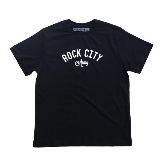 Imagem de Camiseta Rock City Army Infanto Juvenil Preto