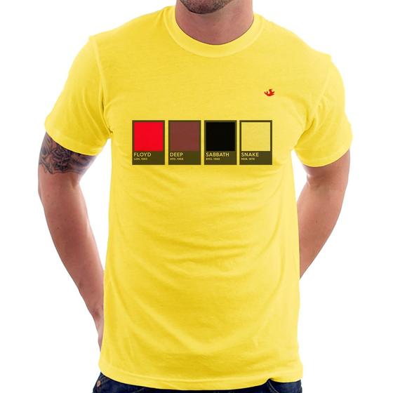 Imagem de Camiseta Rock Color Guide - Foca na Moda