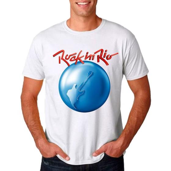 Imagem de Camiseta Rock In Rio Festival Camisa Unissex Novidade Show - Estampa DTF