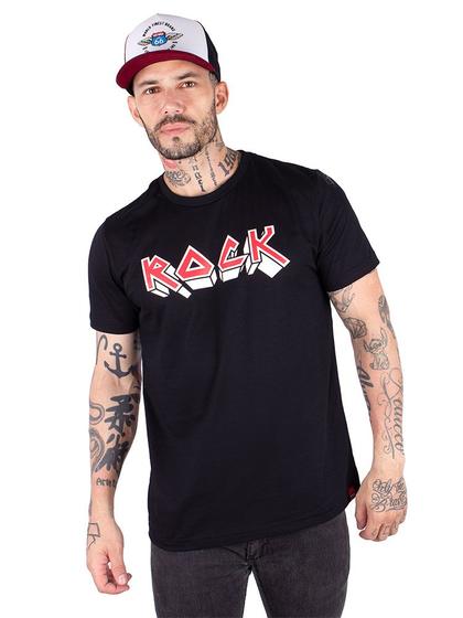 Imagem de Camiseta Rock Iron - Preta.