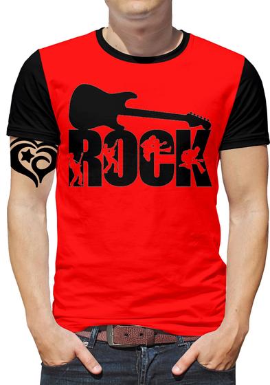 Imagem de Camiseta ROCK rocker PLUS SIZE Masculina adulto blusa VM