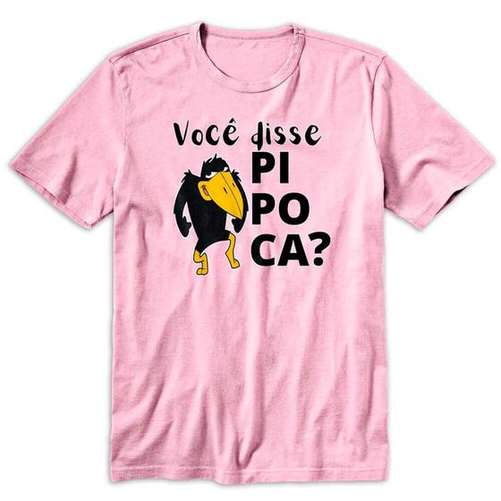 Imagem de Camiseta Rosa M Você Disse Pipoca