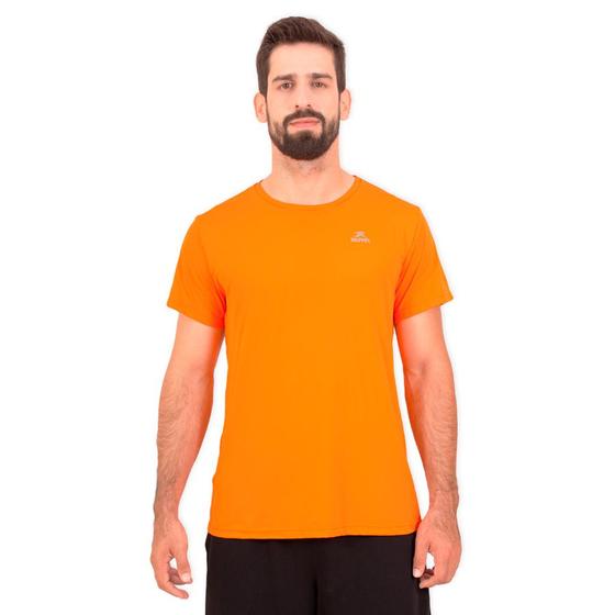 Imagem de Camiseta Running Performance Muvin Masculina em Poliamida com Manga Curta e UV50 Para Corrida