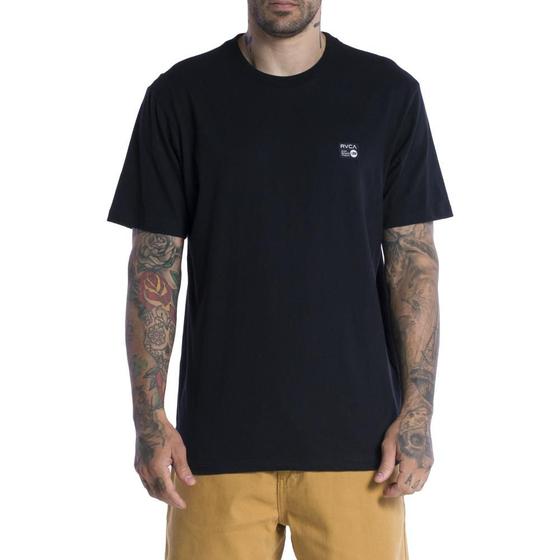 Imagem de Camiseta RVCA Anp Label SM24 Masculina Preto