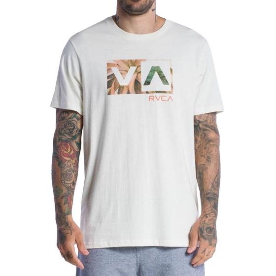 Imagem de Camiseta RVCA Balance Box Plant Off White