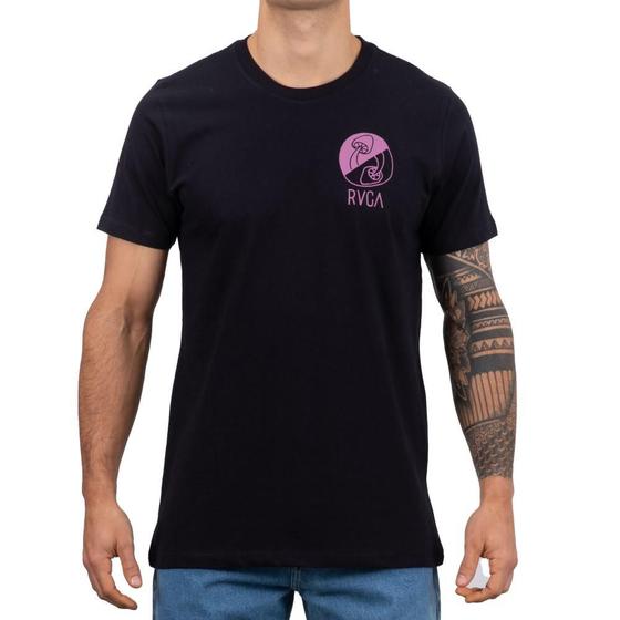 Imagem de Camiseta RVCA Hi Dez Masculina Preto