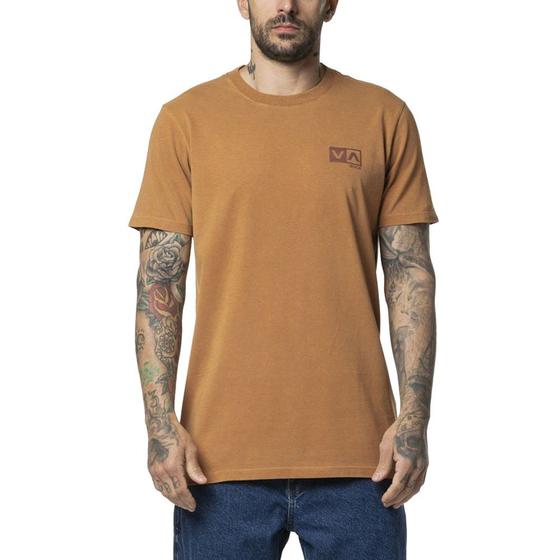 Imagem de Camiseta RVCA Mini Balance Box Stone Marrom