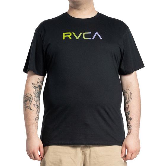 Imagem de Camiseta RVCA Plus Size Big Fills Preta