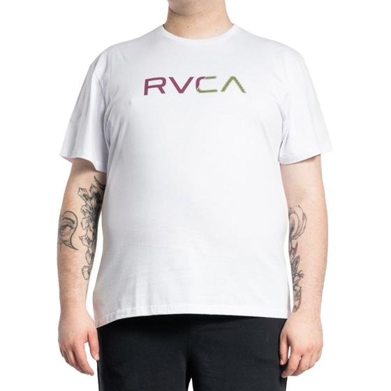 Imagem de Camiseta RVCA Plus Size Scanner Branca