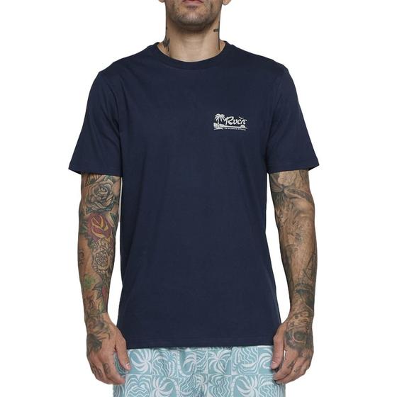 Imagem de Camiseta RVCA RVCA Vista SM25 Masculina Marinho