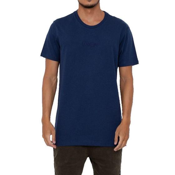 Imagem de Camiseta RVCA Small Rvca Masculina Azul Marinho