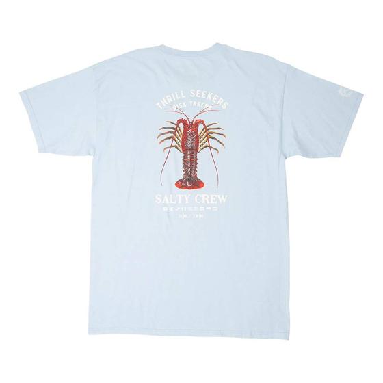 Imagem de Camiseta Salty Crew Bugging Out LightBlue para homem