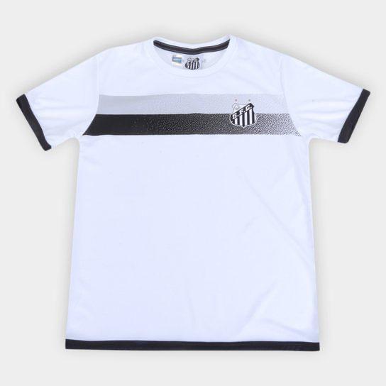 Imagem de Camiseta santos limb infantil branca