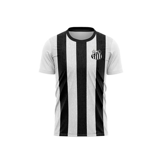 Imagem de Camiseta santos prospective infantil listrada