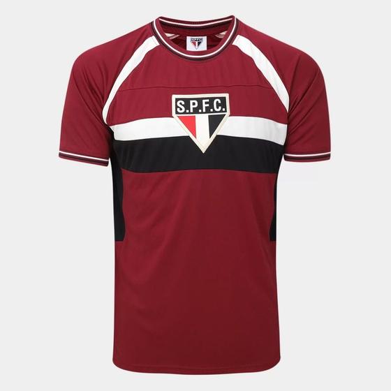Imagem de Camiseta São Paulo Masculina SPFC Bordô