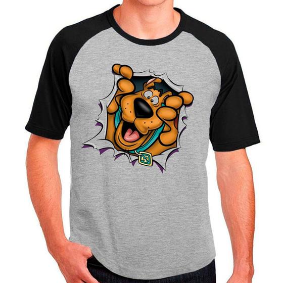 Imagem de Camiseta Scooby Doo Desenho Masculina Lançamento