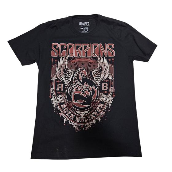 Imagem de Camiseta Scorpions Rock Believer Blusa Adulto Unissex Bo2669