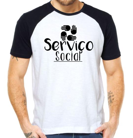 Imagem de Camiseta Serviço Social comunitário ong camisa tshirt