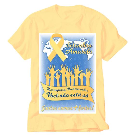 Imagem de Camiseta Setembro Amarelo Acredite Você É Mais Forte