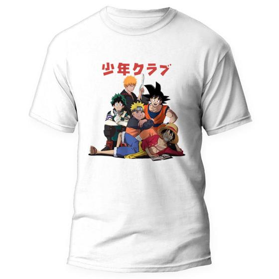 Imagem de Camiseta Shonen Jump Anime One Piece Naruto DBZ 5