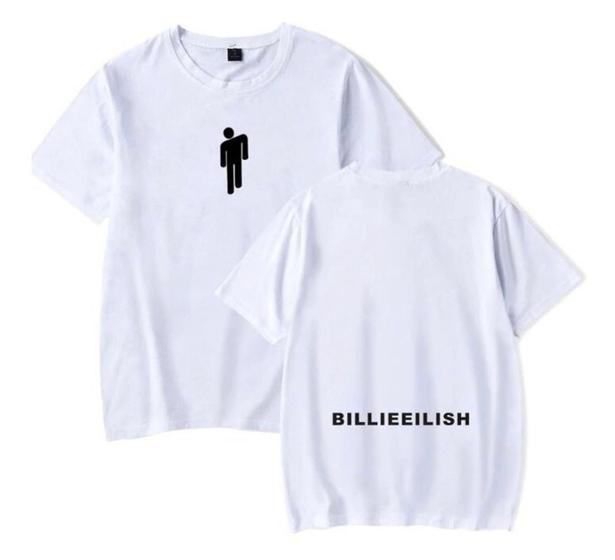 Imagem de Camiseta Show Billie Eilish Cantora - Camisa Unissex