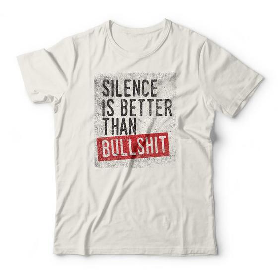 Imagem de Camiseta Silence Is Better Studio Geek