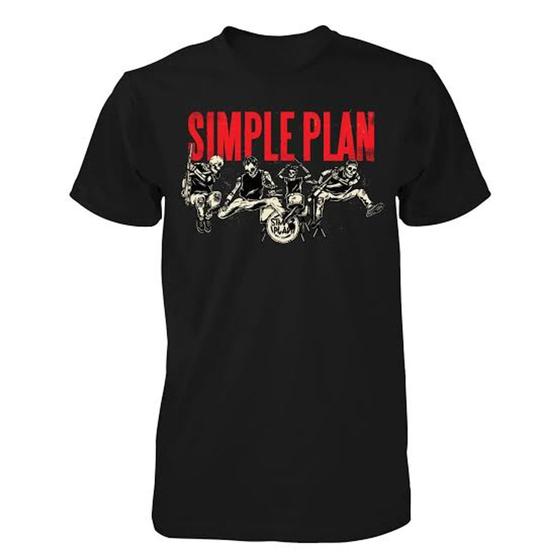 Imagem de Camiseta Simple Plan - Live Skeleton (Oficial)