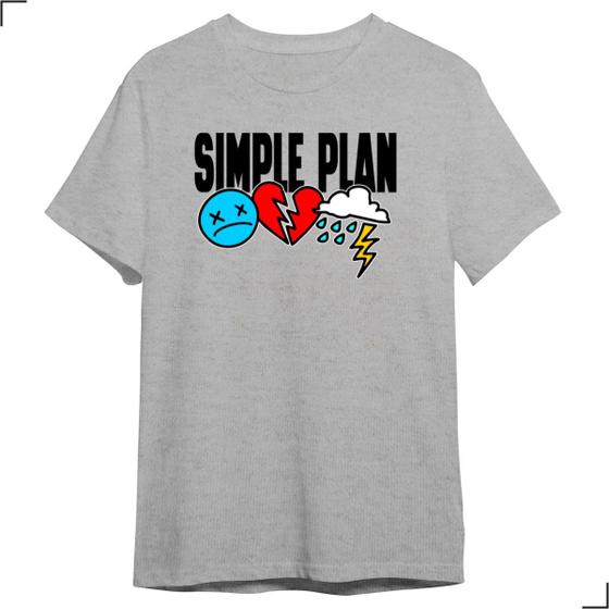 Imagem de Camiseta Simple Plan Turne Fã Rock Aesthetic Album Perfect