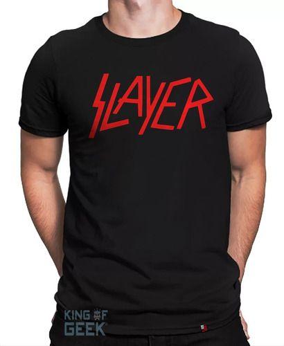 Imagem de Camiseta Slayer Camisa Banda Metal Blusa Rock