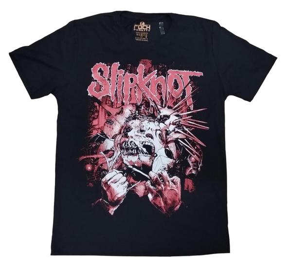 Imagem de Camiseta Slipknot Preta Máscaras Banda Rock NUMetal NewMetal Hard Rock BO666