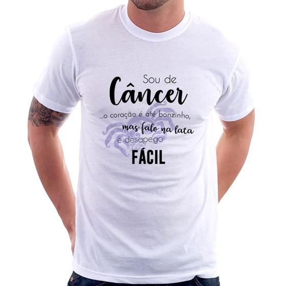 Imagem de Camiseta Sou de Câncer - Foca na Moda