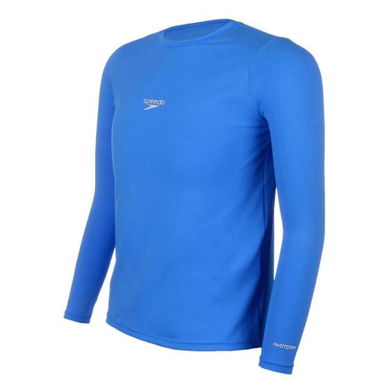 Imagem de Camiseta Speedo Manga longa UV Protection Juvenil - Azul